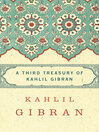 Cover image for Third Treasury of Kahlil Gibran